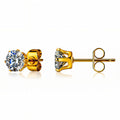 Ocean Sparkle Stud Earrings