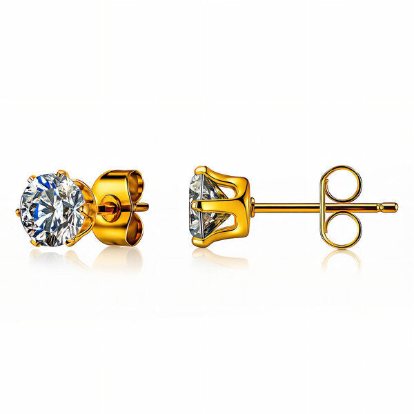 Ocean Sparkle Stud Earrings