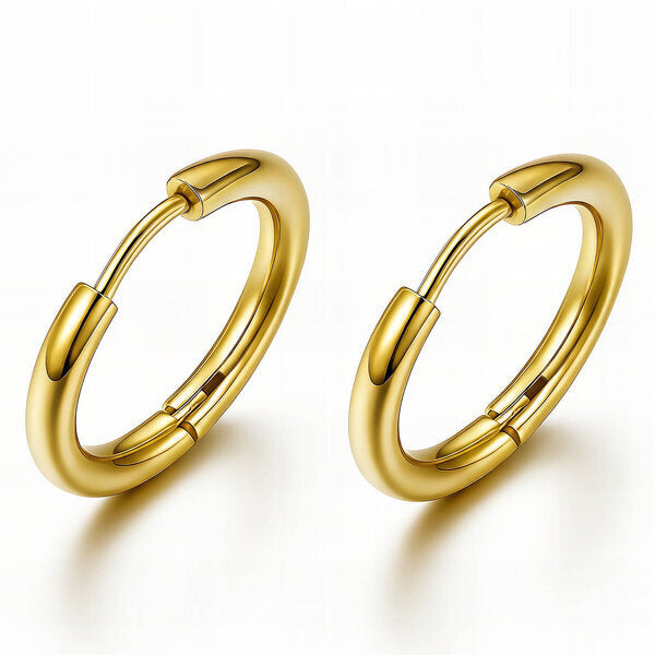 Essential Gold Hoops