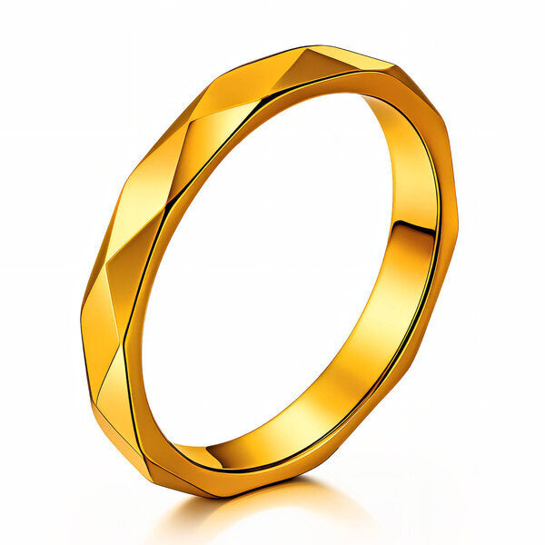 Ocean Facet Ring